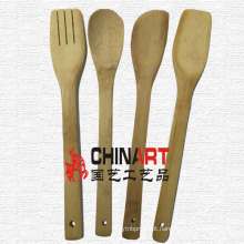 Conjunto de utensílios de cozinha de bambu (CB05)